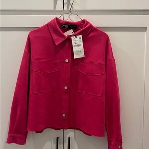 NWT Zara pink jack